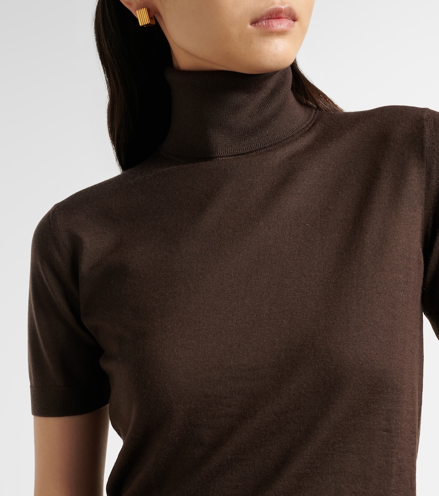 Collection Cashmere Turtleneck Top