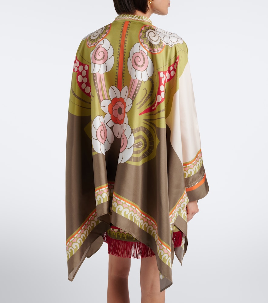 Foulard Printed Silk Twill Shirt