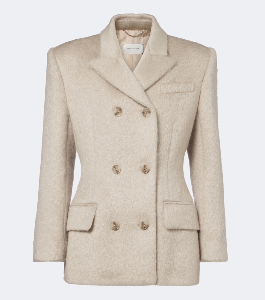 Blazer aus einem Wollgemisch