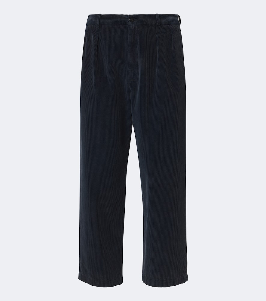 The Row Pantalon Tuxo en velours de coton