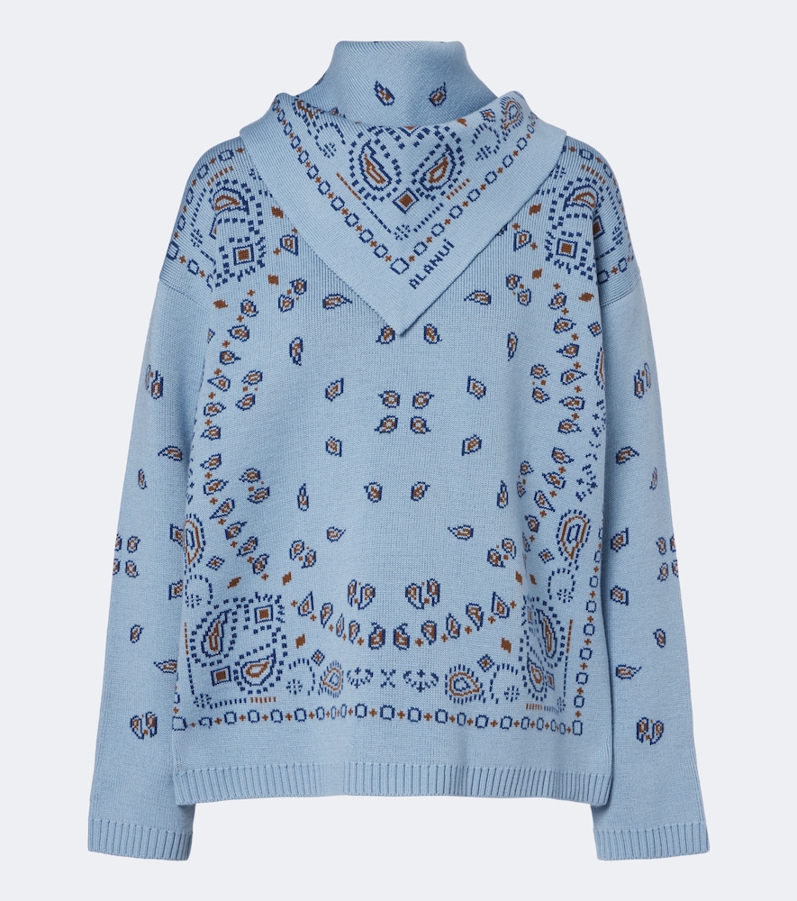 Alanui Pull Bandana en laine vierge 880 €