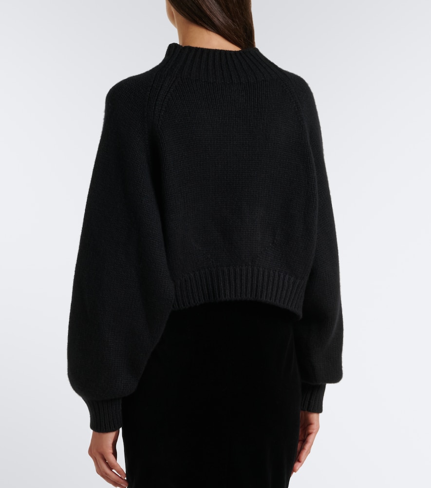 Cropped Cashmere Sweater