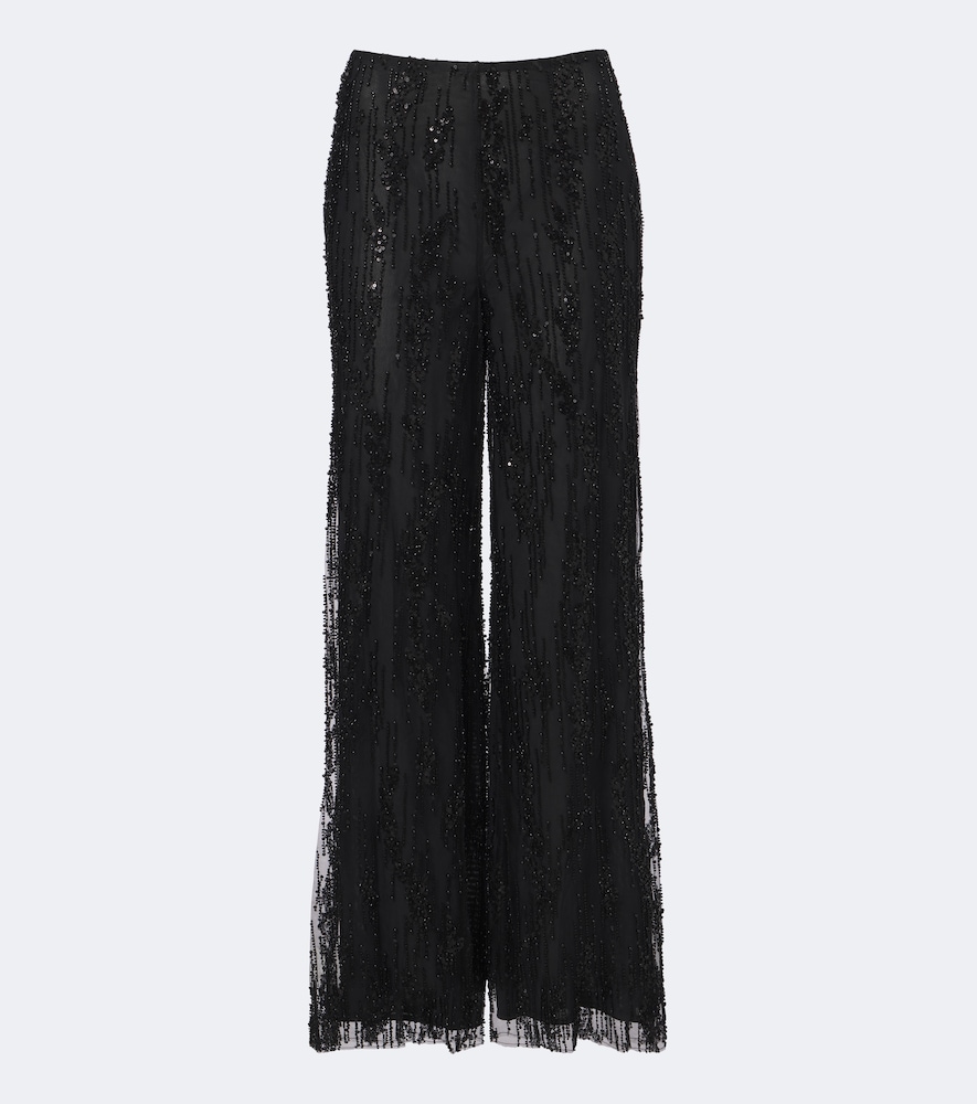 Pantaloni Jayden a gamba larga