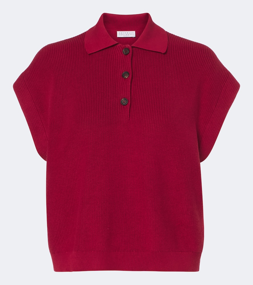 Polopullover aus Baumwolle
