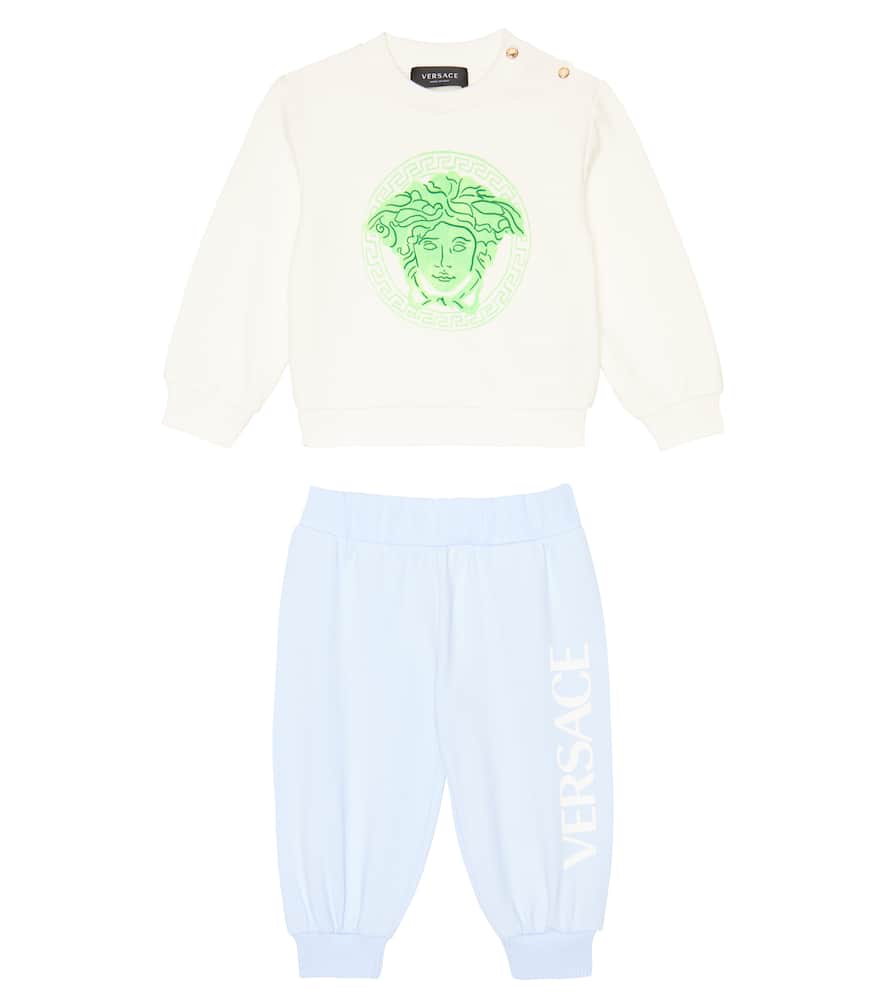Versace Kids Baby Medusa sweatshirt and sweatpants set