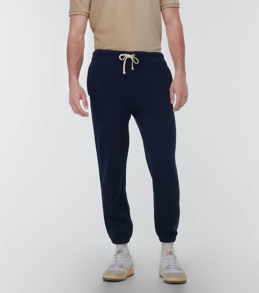 Shop Polo Ralph Lauren Fleece Sweatpants In Cruise Navy