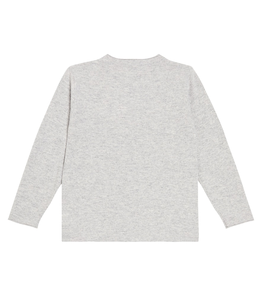 Brunello Cucinelli Cashmere Sweater In Grey