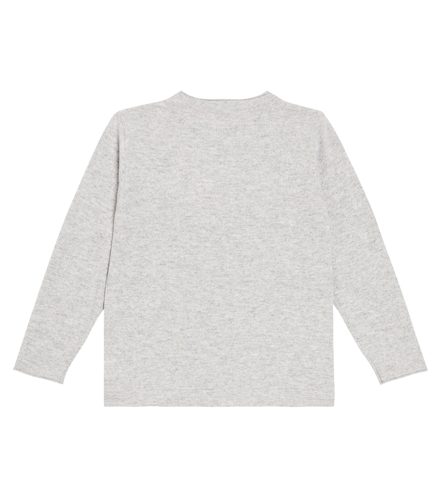 Shop Brunello Cucinelli Cashmere Sweater In Grey