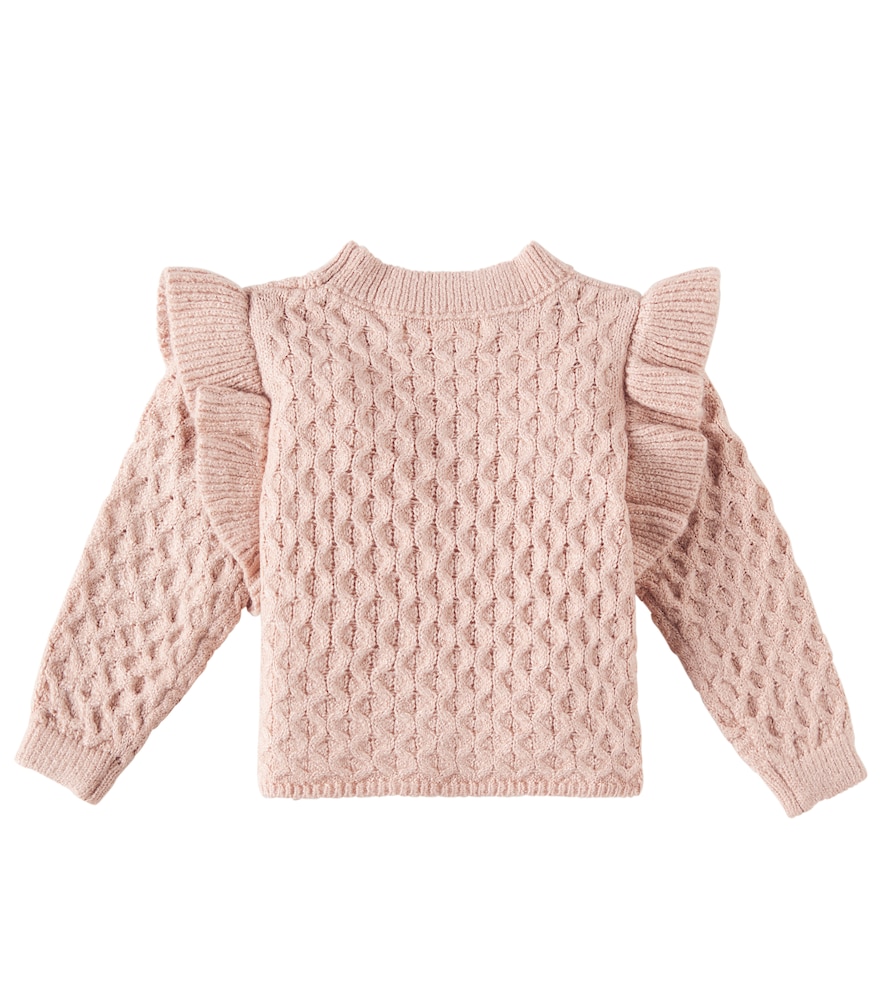  Rylee + Cru Rylee + Cru Baby La Reina Ruffled Sweater 