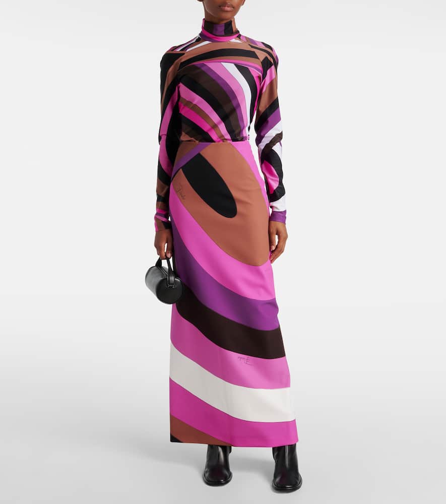 Pucci Iride-print Top In Multicoloured