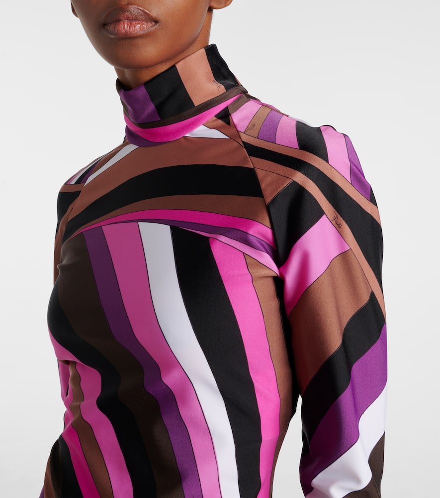 Pucci Iride-print Top In Multicoloured