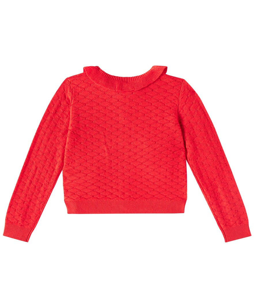  Bonpoint Bonpoint Cardigan Emy Aus Einem Baumwollgemisch 