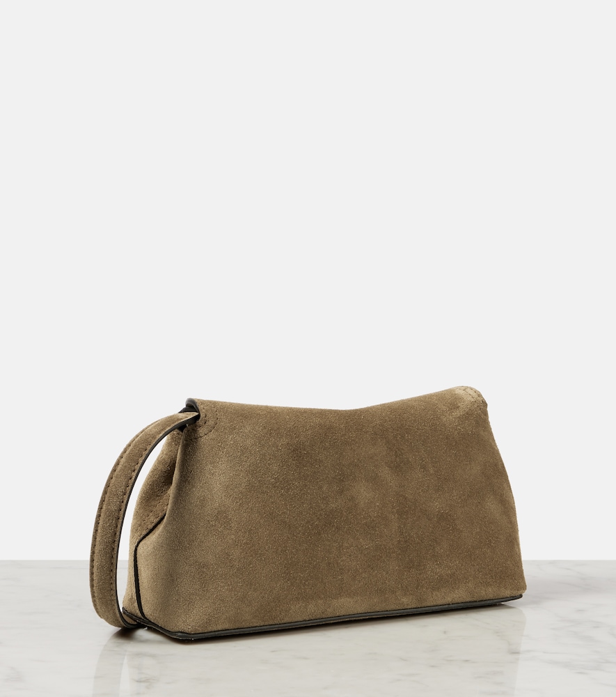  Toteme Toteme Clutch T-lock Aus Veloursleder 