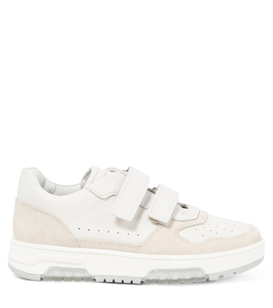Brunello Cucinelli Panelled Sneakers In Multicoloured