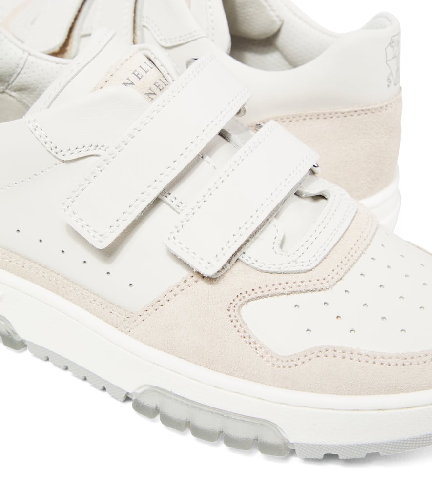 Brunello Cucinelli Panelled Sneakers In Multicoloured