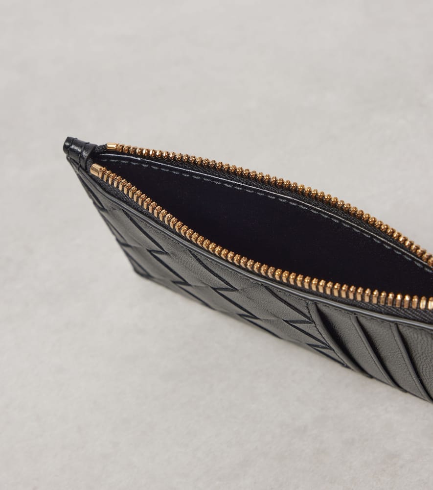 Bottega Veneta Intrecciato leather wallet