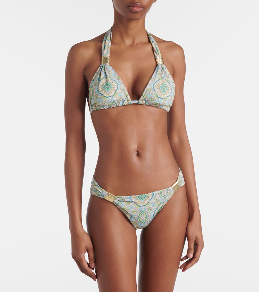 Heidi Klein Printed Bikini Top In Prt