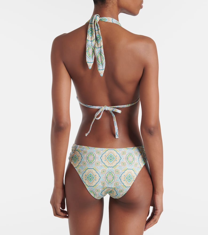 Heidi Klein Printed Bikini Top In Prt