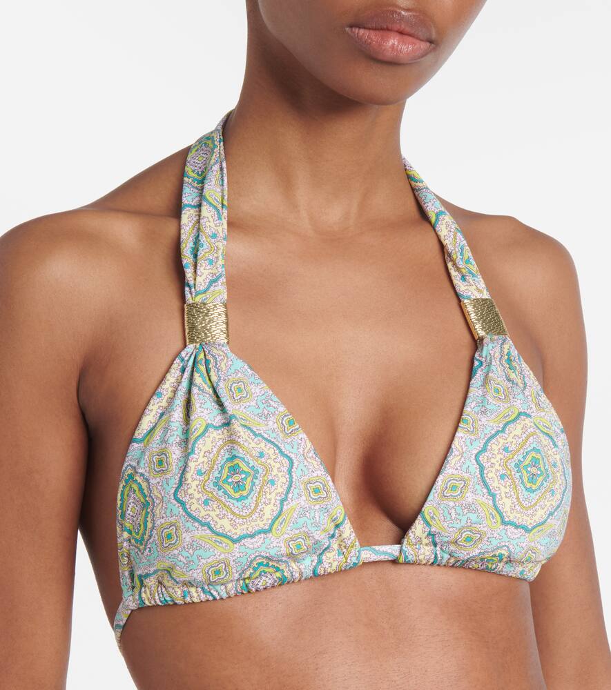 Heidi Klein Printed Bikini Top In Prt