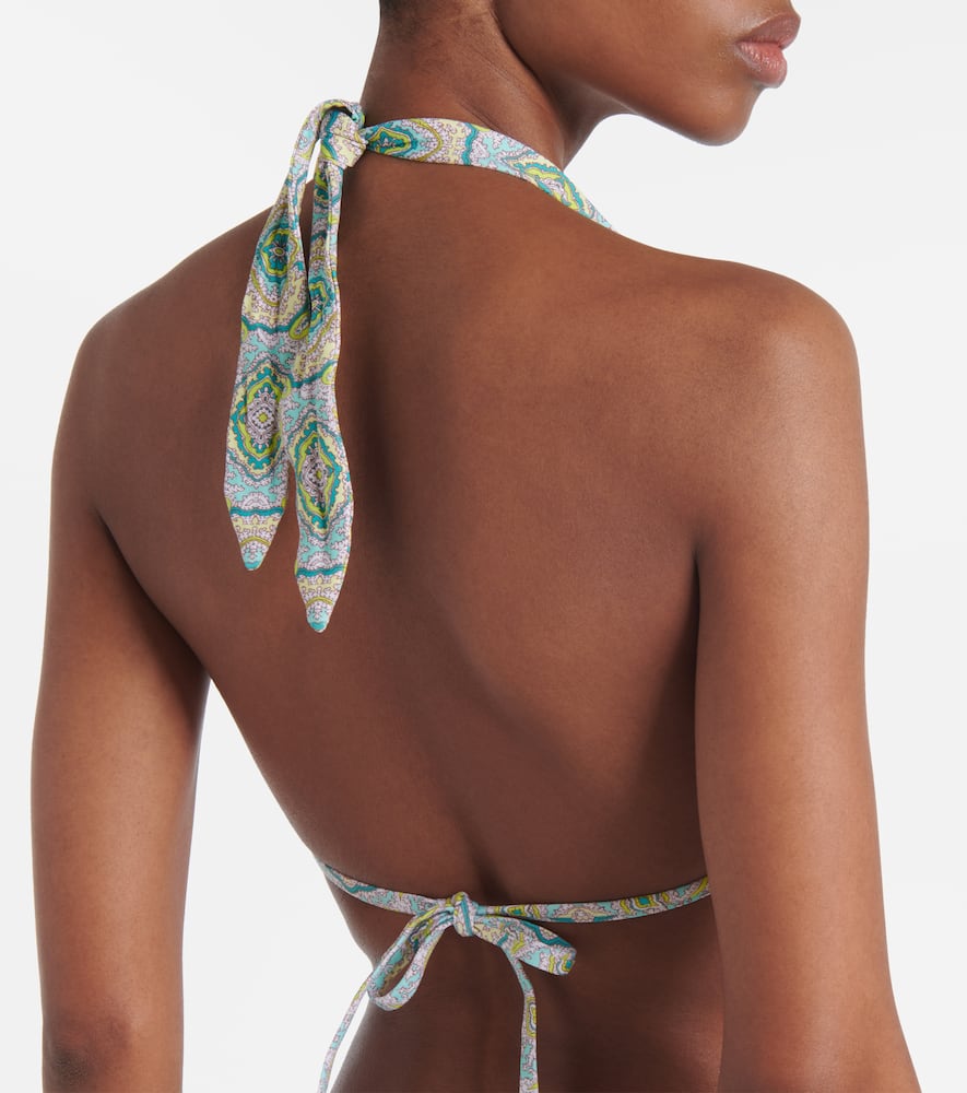 Heidi Klein Printed Bikini Top In Prt