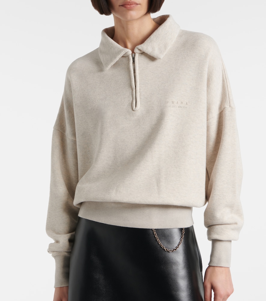  Prada Prada Sweatshirt Aus Baumwolle 