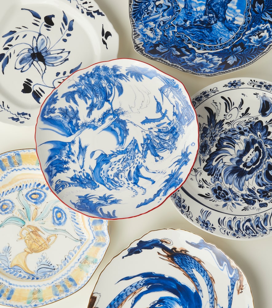  Seletti Seletti X Diesel Living Classics On Acid Imari Dragon Dinner Plate 