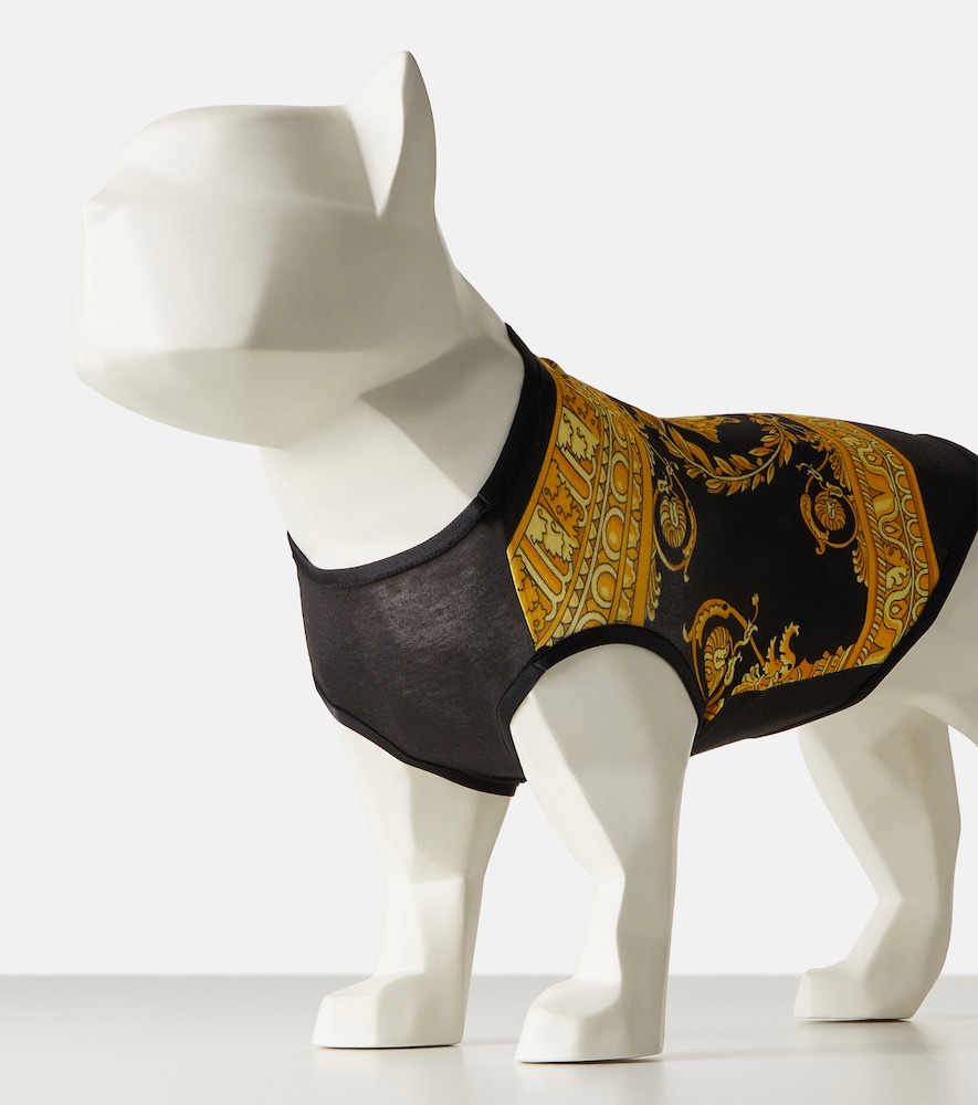 Home Printed Cotton-Blend Dog T-Shirt