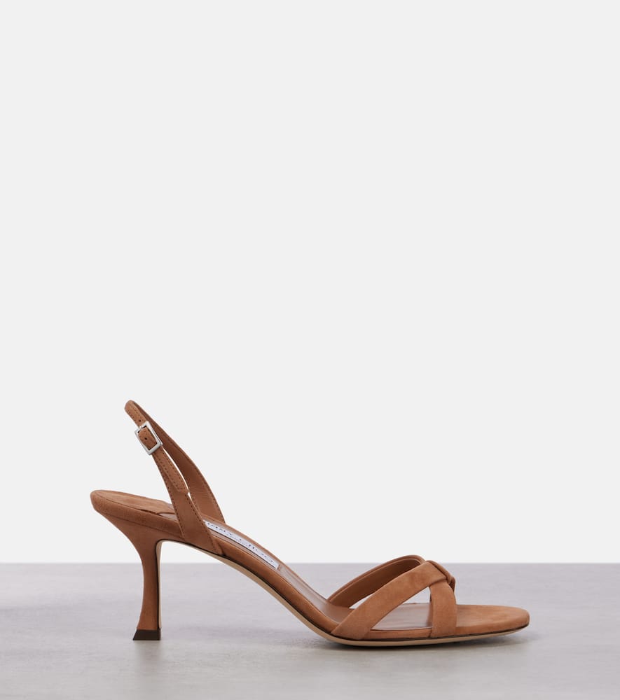Jimmy Choo Elsy 70 Suede Sandals