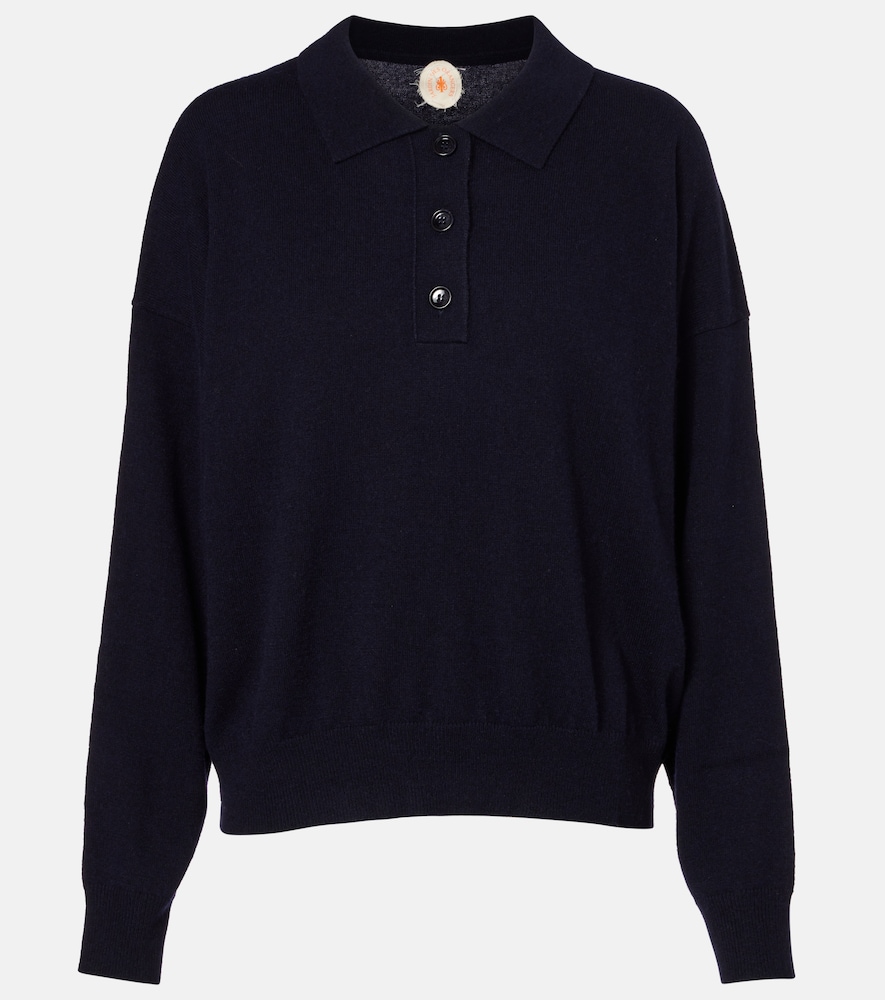 Jardin Des Orangers Wool and Cashmere Polo Sweater