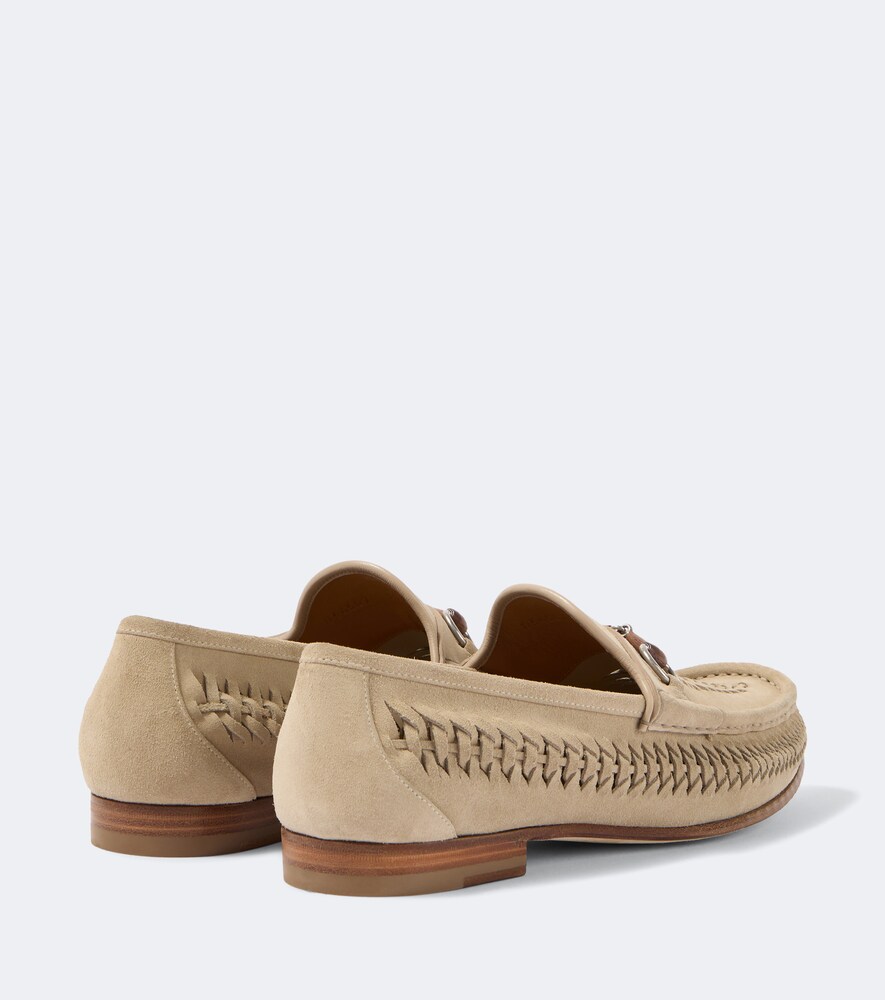  Gucci Gucci Loafers Horsebit 1953 Aus Veloursleder 