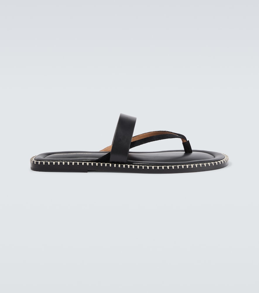 Dries Van Noten Dries Van Noten Leather thong sandals　ドリス ヴァン ノッテン レザー トング サンダル