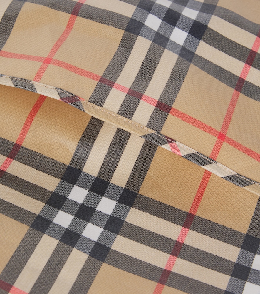  Burberry Kids Burberry Kids Baby Lätzchen Burberry Check Aus Baumwolle 
