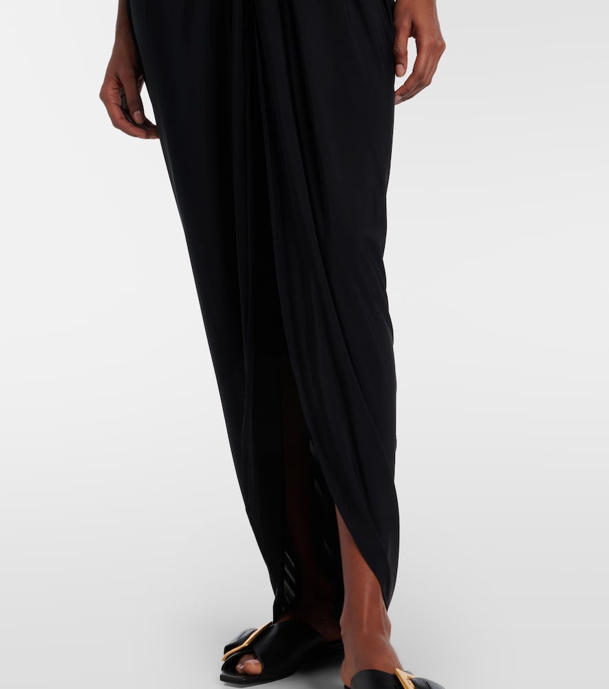  Balmain Balmain Verziertes Maxikleid Aus Jersey 