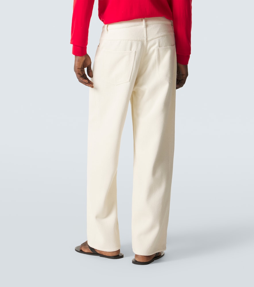  Auralee Auralee Weite Hose Aus Seiden-denim 