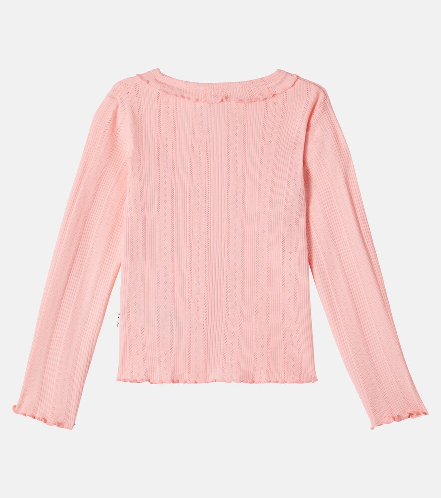  Molo Molo Ramsi Pointelle Cotton Blouse 