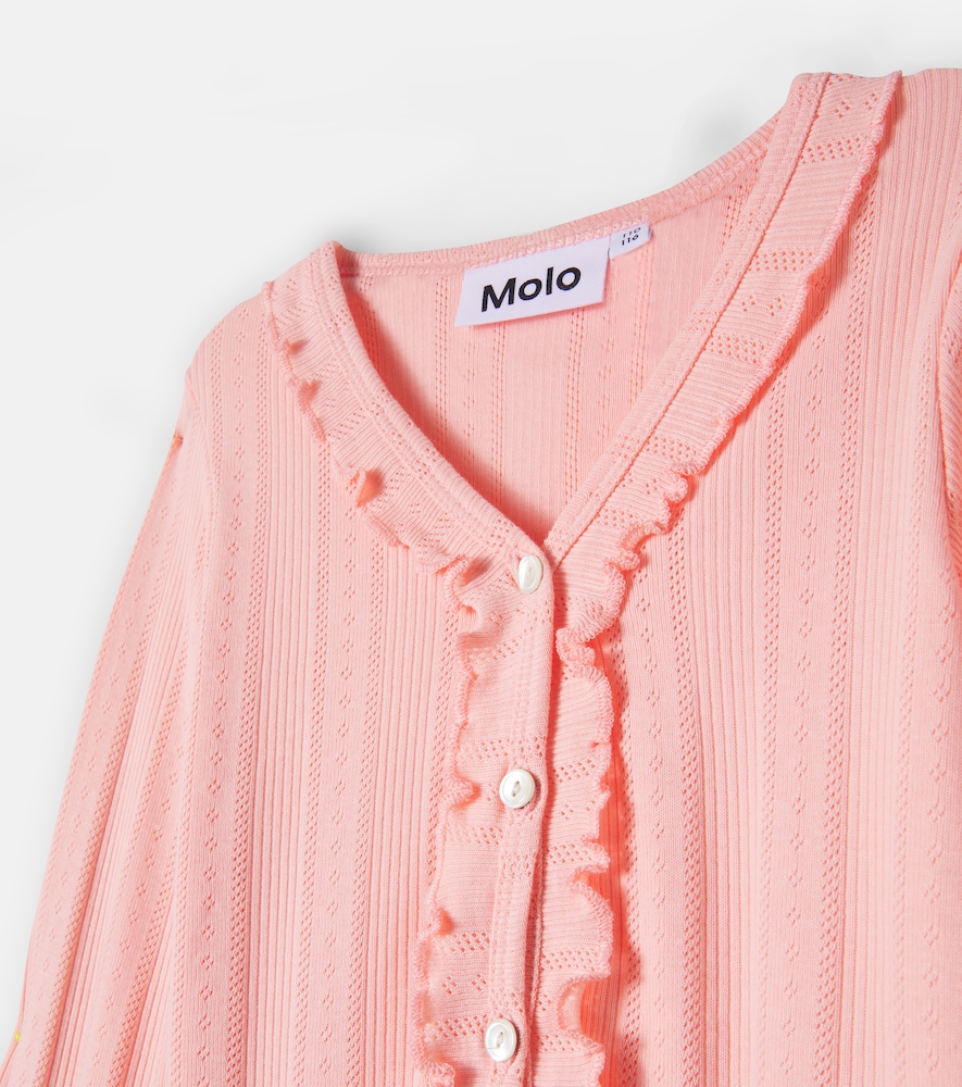  Molo Molo Ramsi Pointelle Cotton Blouse 