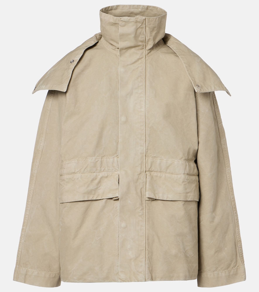 Victoria Beckham Hooded cotton canvas jacket | Thumbnail 8