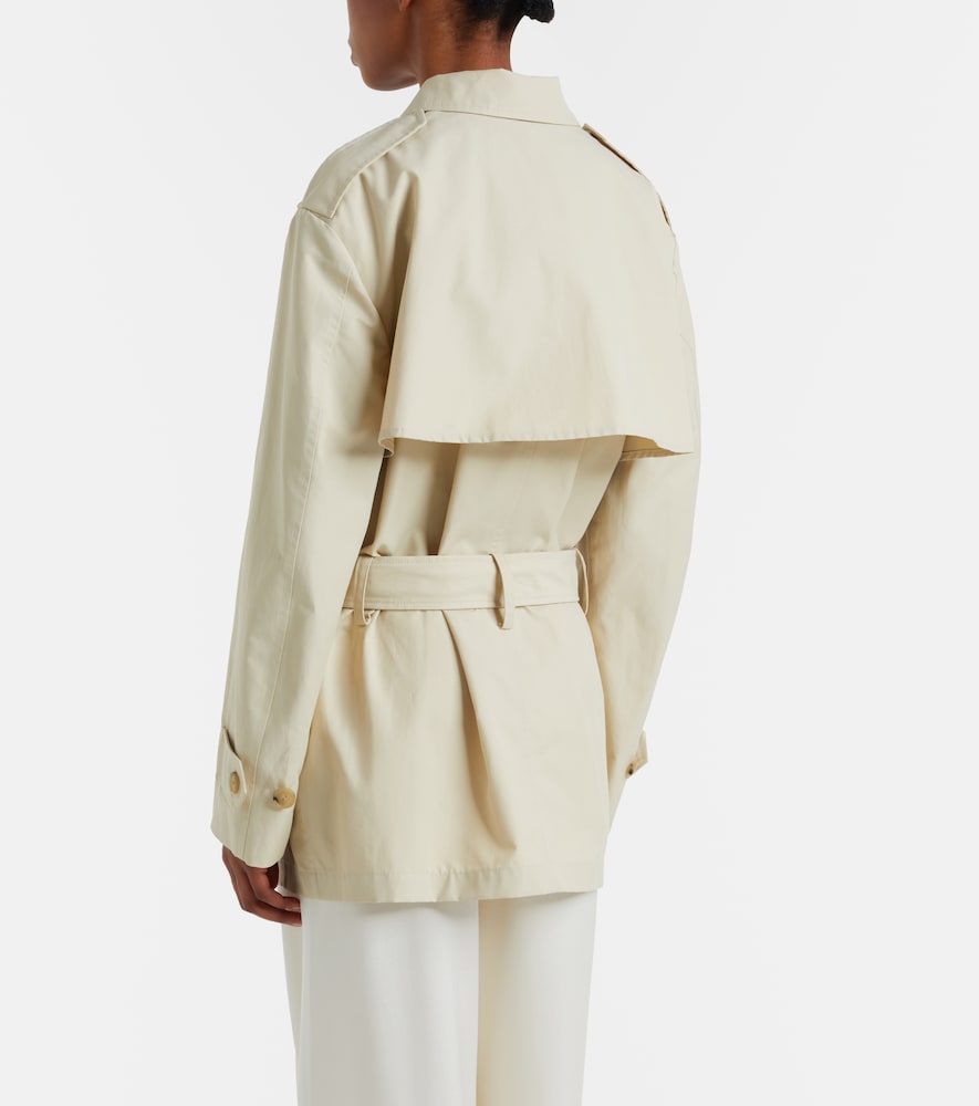  Vince Vince Cotton-blend Cropped Trench Coat 