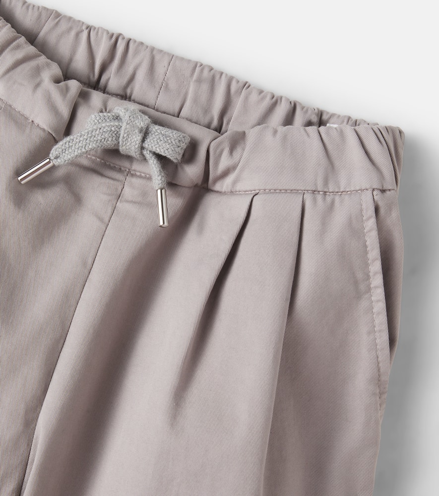 Brunello Cucinelli Kids Brunello Cucinelli Kids Hose Aus Einem Baumwollgemisch 