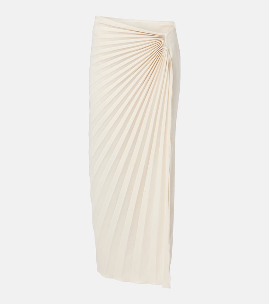 Roberto Cavalli Pleated midi skirt