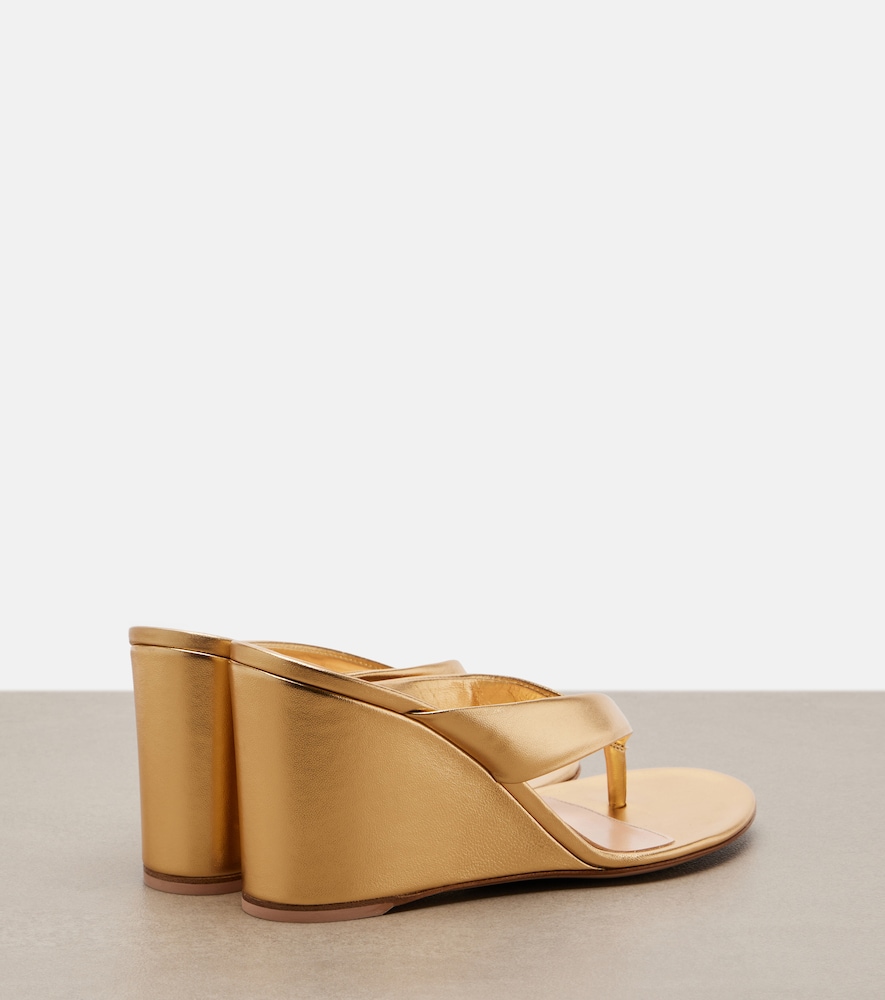 Leather Wedge