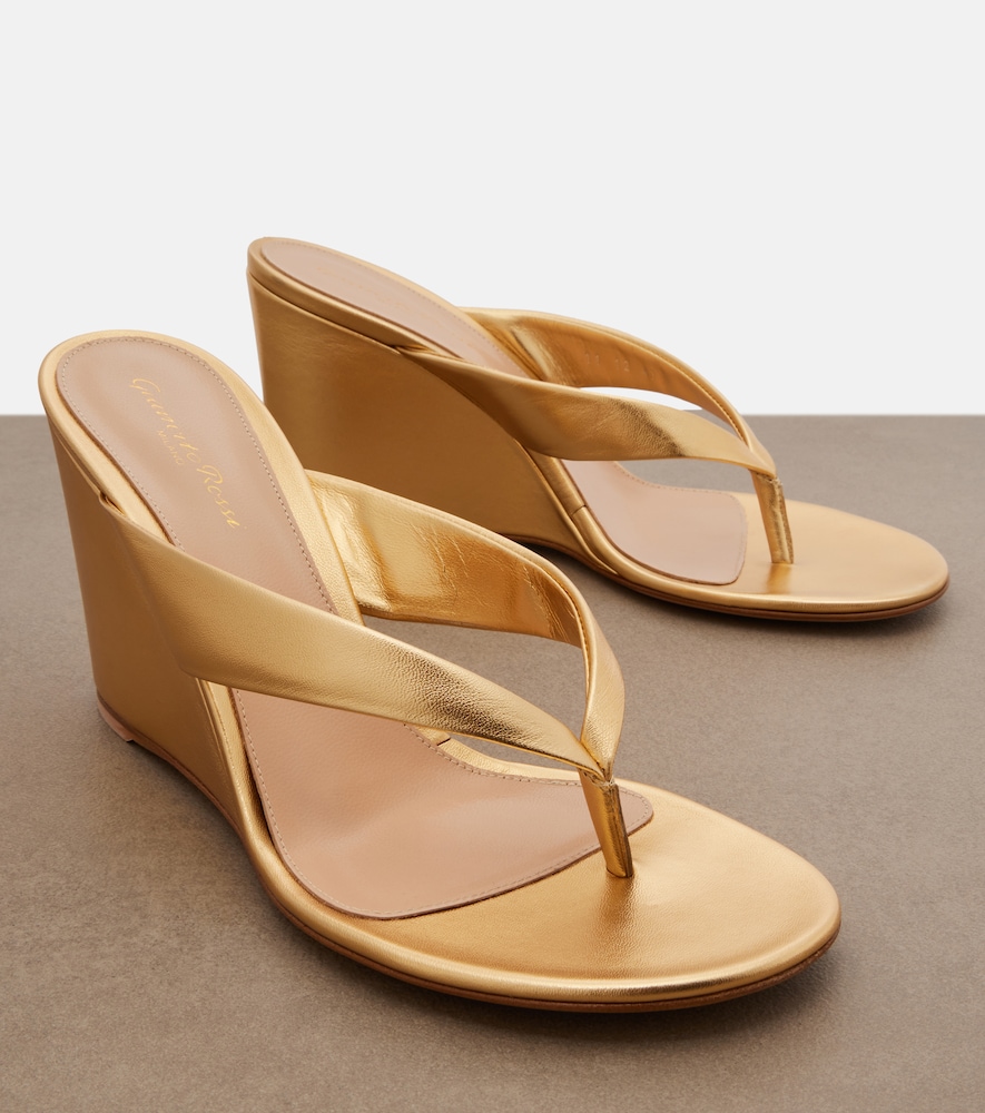 Leather Wedge