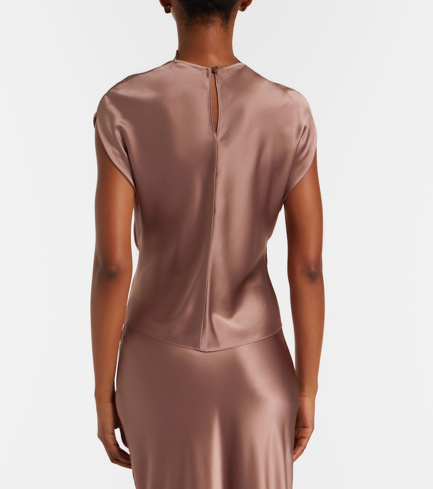  The Sei The Sei Top Aus Seidensatin 