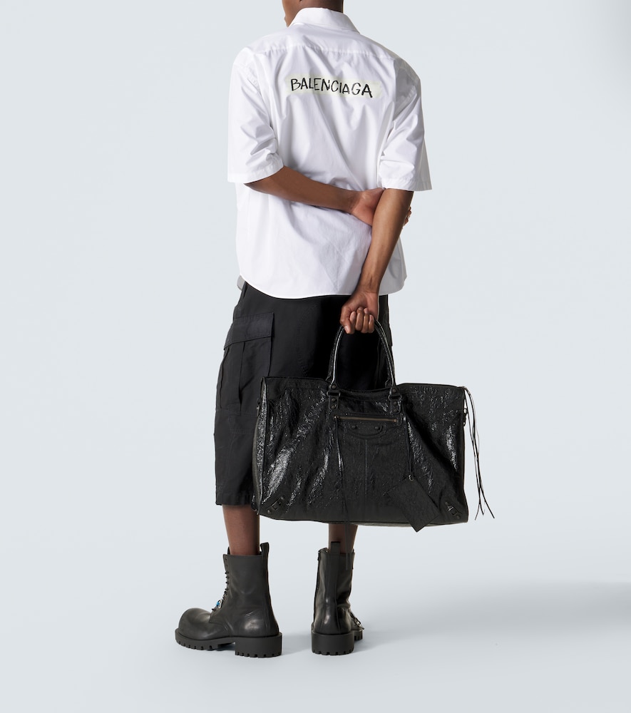 Le City Leather Duffel Bag