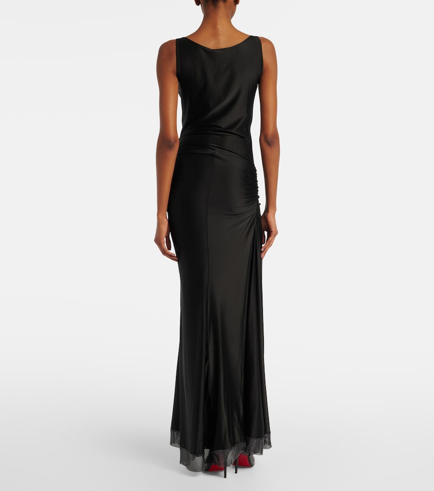  Rabanne Rabanne Verzierte Robe Aus Jersey 