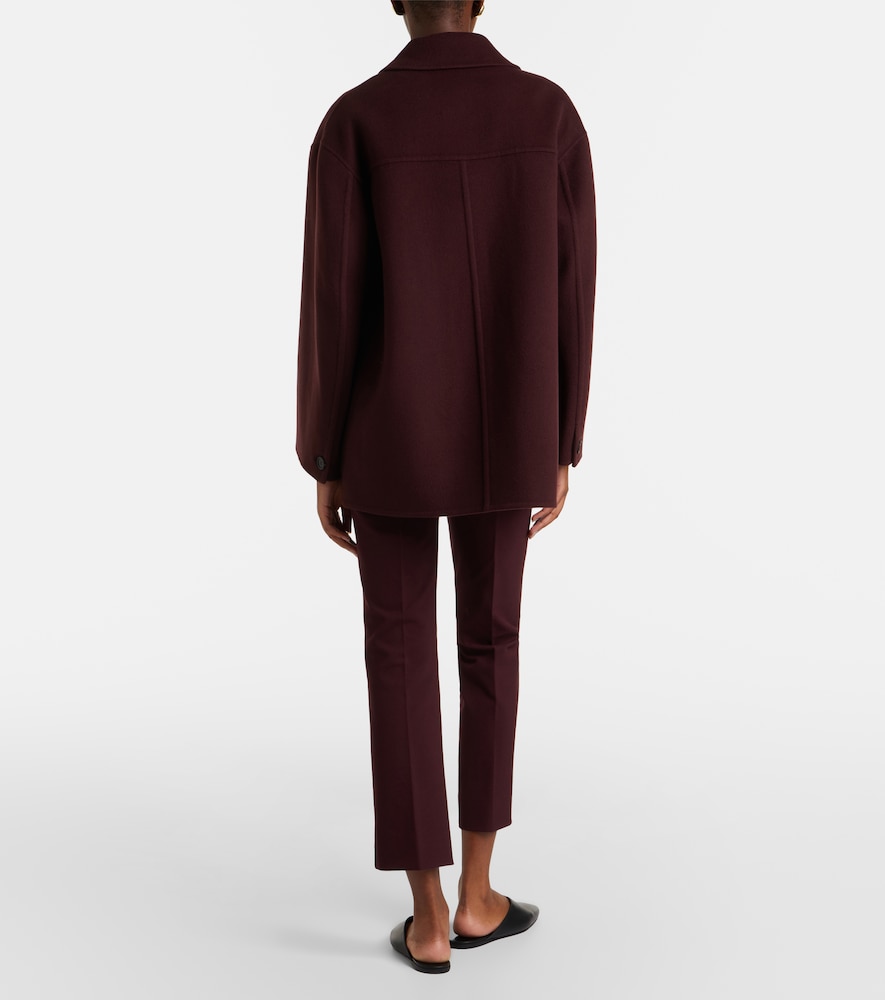  's Max Mara 's Max Mara Gerade Cropped-hose Aus Einem Baumwollgemisch 