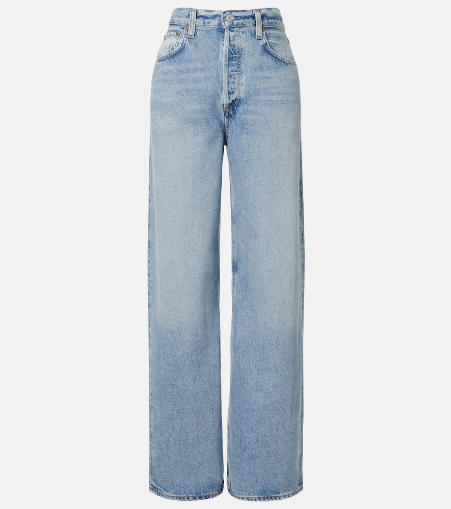 Agolde Women's Blue Low Slung Baggy Wide-Leg Jeans Size 28 - Mytheresa