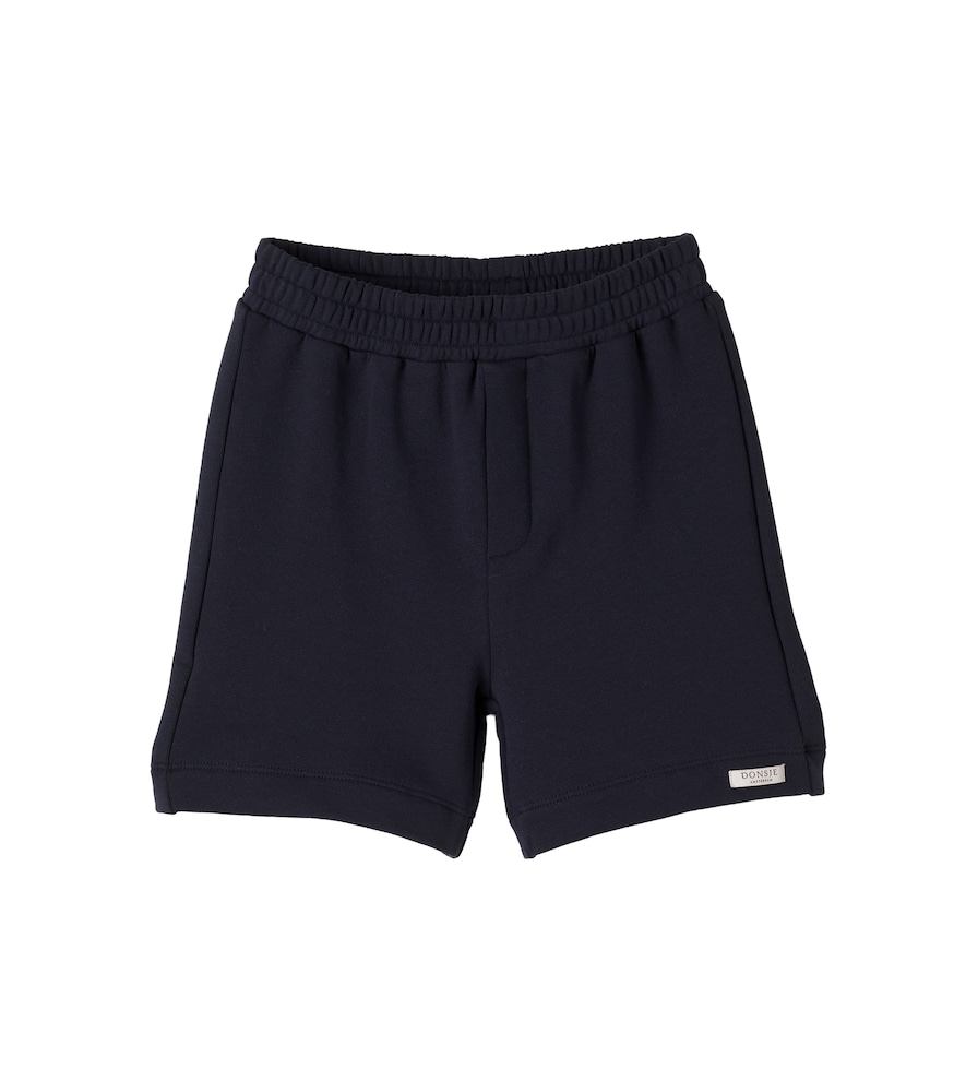 Donsje Blue Rafie Cotton-Blend Shorts Y 9/10 - Mytheresa