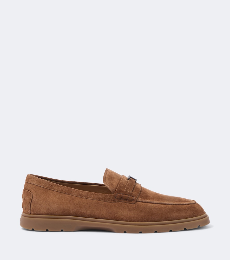 Suede Penny Loafers