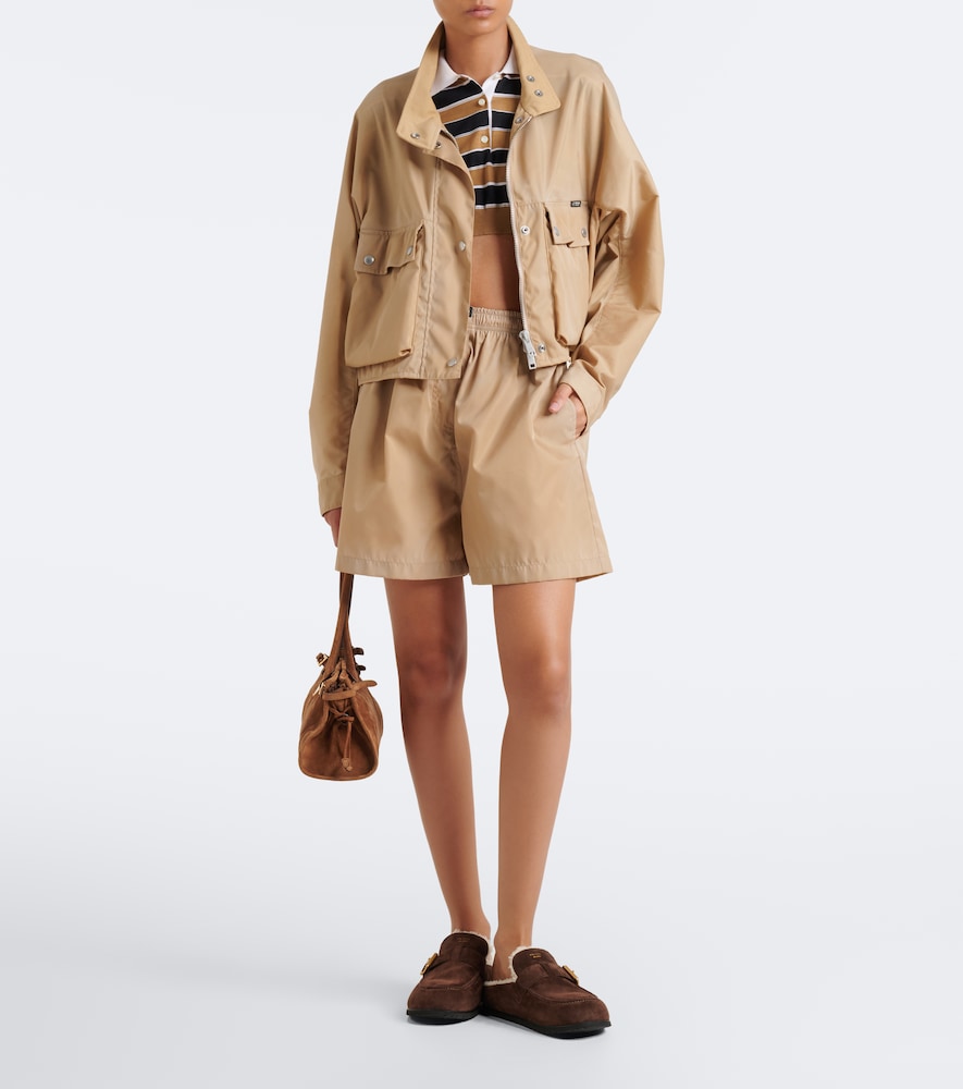 Shearling-Lined Mules